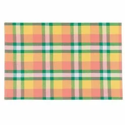 Danica Brands Now Designs By Danica Second Spin 13" X 20" Placemats (Set Of 4) | Plaid Meadow