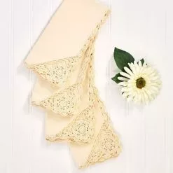April Cornell Cora's Crochet Napkin (Set Of 6) | Antique -Dinnerware Shop p 3