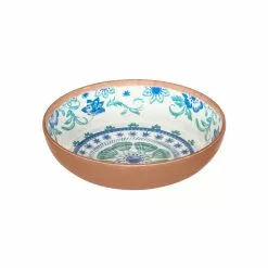 TarHong Melamine Tabletop 8" Bowl | Rio Turquoise Floral