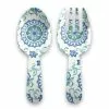 TarHong Melamine Tabletop Servers | Rio Turquoise Floral -Dinnerware Shop ptss7106fstf