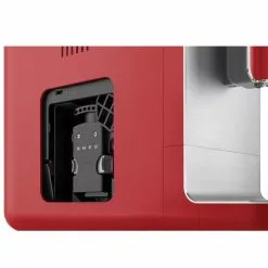 SMEG Fully Automatic Coffee Machine | Red -Dinnerware Shop redcof8
