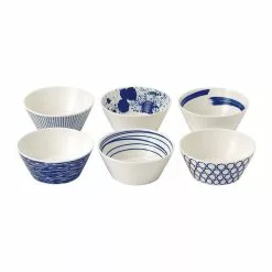 Royal Doulton Tapas Bowls (Set Of 6) | Pacific Blue