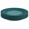 Le Creuset 10.5" Dinner Plates - Set Of 4 | Caribbean Blue -Dinnerware Shop rs7762 pg9200s4 2717