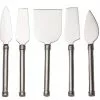 RSVP International RSVP Endurance Cheese Knives Set Of 5 -Dinnerware Shop rsvp endurance satin cheese knives set nive 5