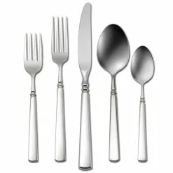 Oneida 18/10 Stainless Steel 5-Piece Flatware Set | Easton