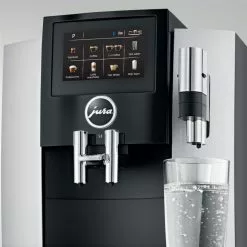 Jura S8 Automatic Coffee & Espresso Machine | Moonlight Silver -Dinnerware Shop s8 emo mos hw nozzle idle en print eng 20186