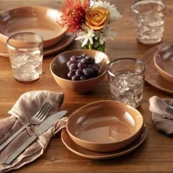 Fortessa Sandia Melamine 8.3" Coupe Bowl | Adobe -Dinnerware Shop sandia adobe arezzo brushed veranda 1 3