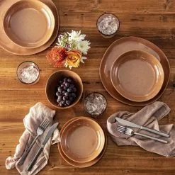 Fortessa Sandia Melamine 8.3" Coupe Bowl | Adobe -Dinnerware Shop sandia adobe arezzo brushed veranda overhead 3