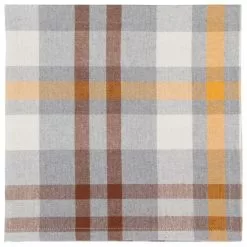 Danica Brands Now Designs By Danica Second Spin 20" Napkins (Set Of 4) | Maize Plaid -Dinnerware Shop sjwmiufljeqn0enjv95v