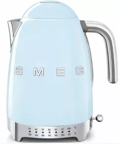 SMEG Variable Temperature Electric Water Kettle | Pastel Blue