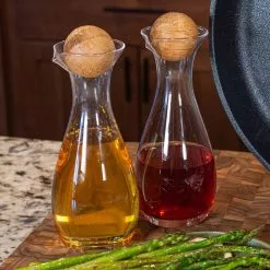 Sagaform Nature Oil/Vinegar Bottles With Oak Stopper -Dinnerware Shop swiss diamond lifestyles square 0008 swiss diamond lifestyles 2022 3247