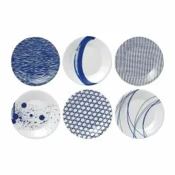 Royal Doulton Tapas Plates (Set Of 6) | Pacific Blue