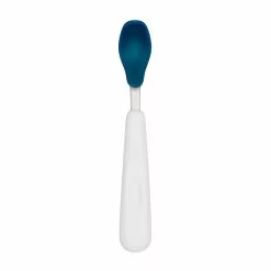 OXO Tot Feeding Spoon Set With Soft Silicone | Navy -Dinnerware Shop tot 61138200 2a