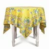 April Cornell 54" X 54" Music Breakfast Tablecloth | Gold -Dinnerware Shop tpmusq.gold 1