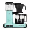 Moccamaster KBGV Automatic Drip Stop Coffee Maker (40 Oz Glass Carafe) | Turquoise -Dinnerware Shop turquoise 1