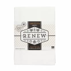 Danica Brands Now Designs By Danica Renew Collection 60" X 90" Tablecloth | White