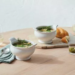 Le Creuset 20oz Heritage Soup Bowl | White -Dinnerware Shop whitesoup